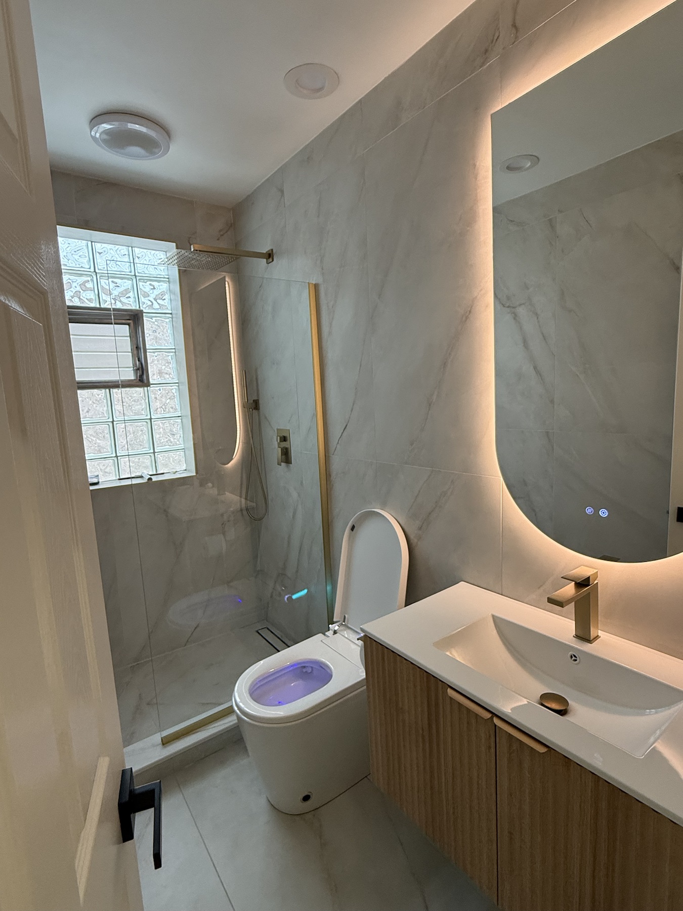 Smart comfort, sculpted detail — Sculpted Stone Bath by Alpha Handyworks